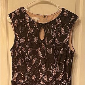 Black lace dress